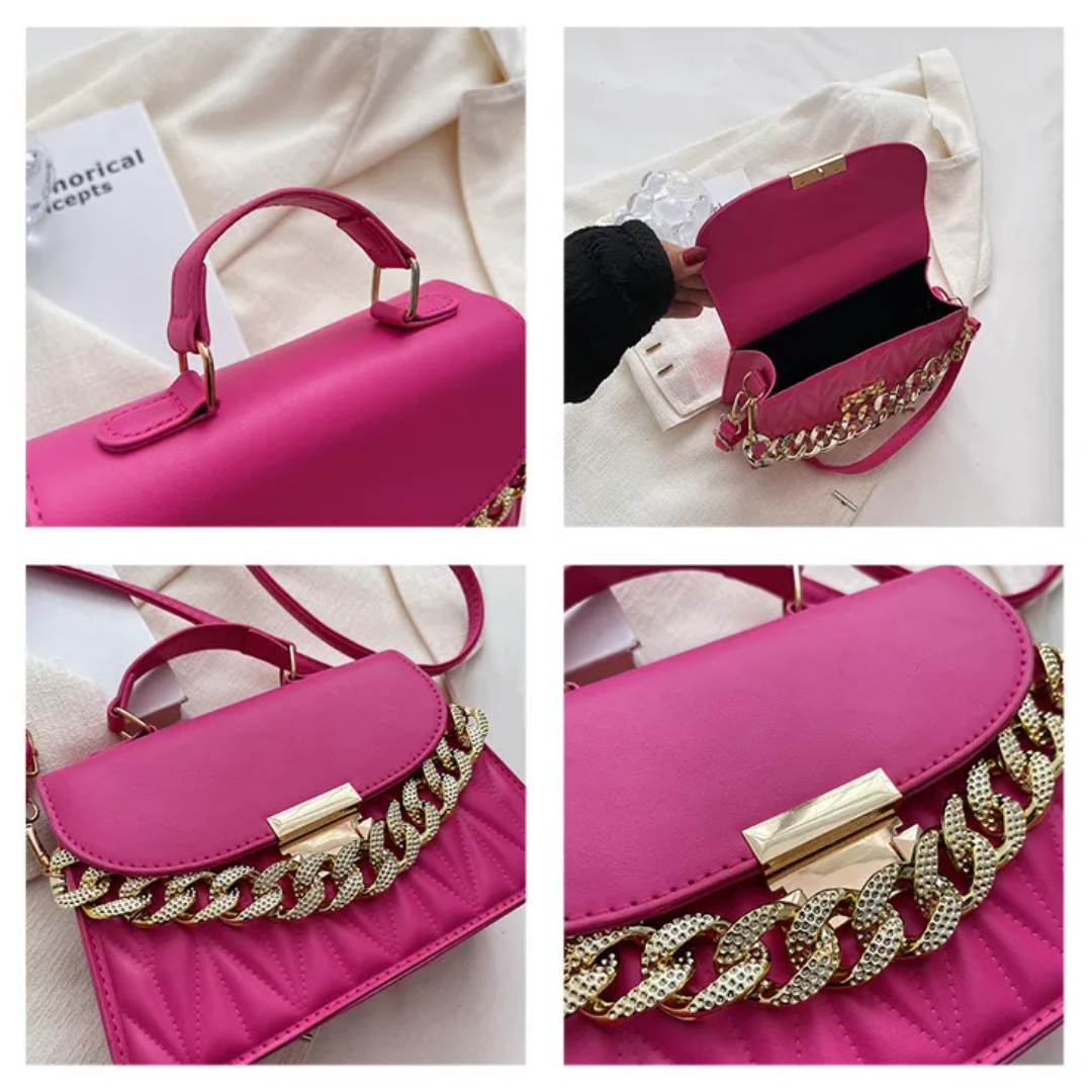 GemmaBag - Elegant Chain Handbag for Night Out