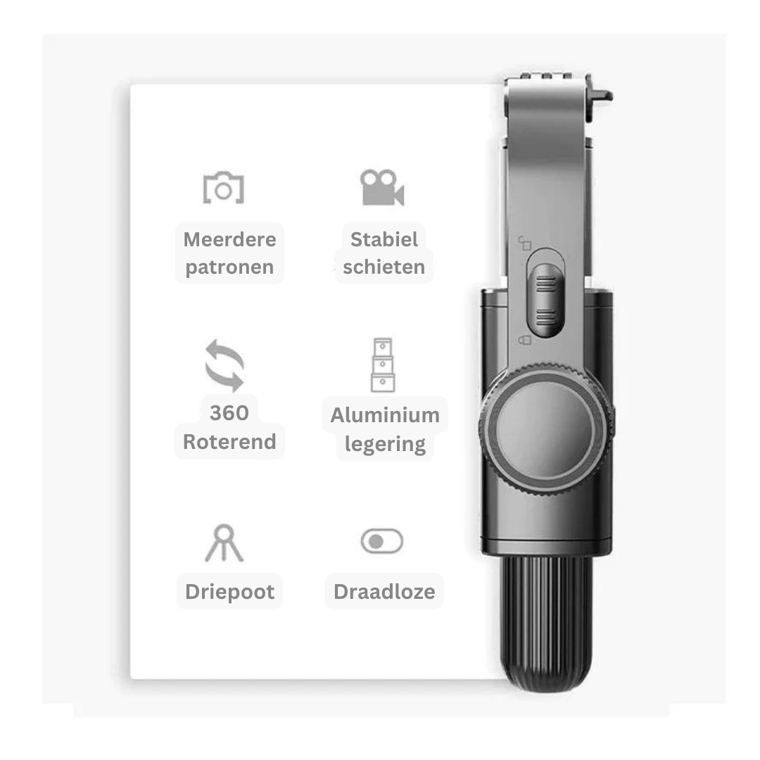 ProStabilizer - Premium Bluetooth Gimbal Stabilizer for Mobile Photography