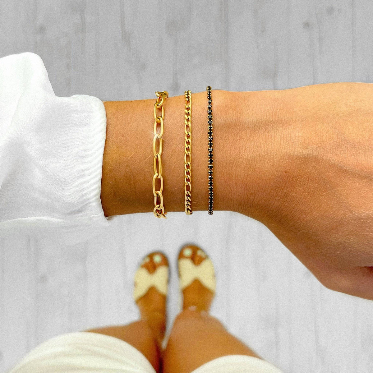 Lucia Link Bracelet - Chic Adjustable Everyday Charm