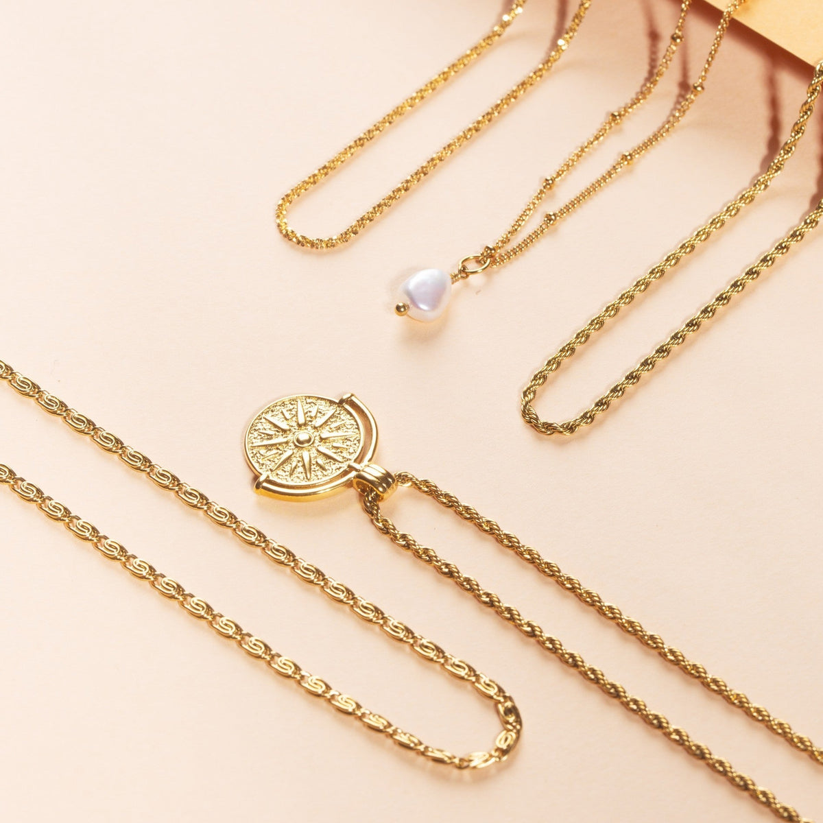 Aurora Sun Pendant Necklace - A Radiant Everyday Charm