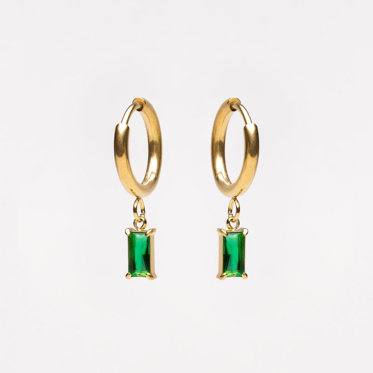 Utessa - Radiant Sea Glitter Earrings