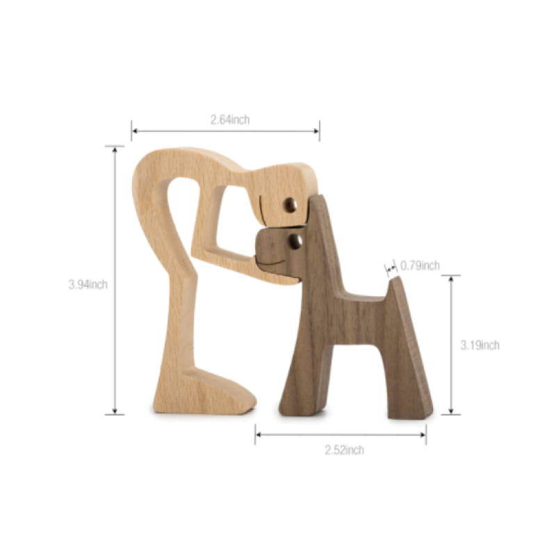 WoodenSculpt - Handmade Wooden Sculpture for Home Decor