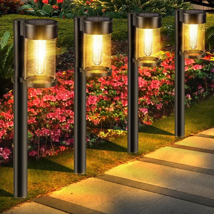 LumiPath - Luxury Solar Path Lights for Your Garden
