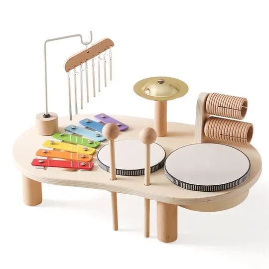 MiniMaestro Set - Wooden Musical Toy for Babies and Toddlers