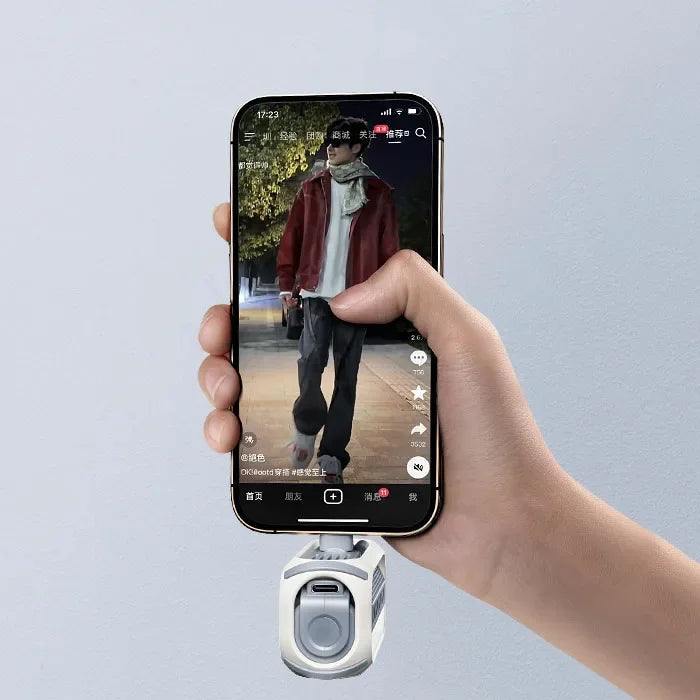 CompactCharge - A Stylish Portable Power Bank for Travel