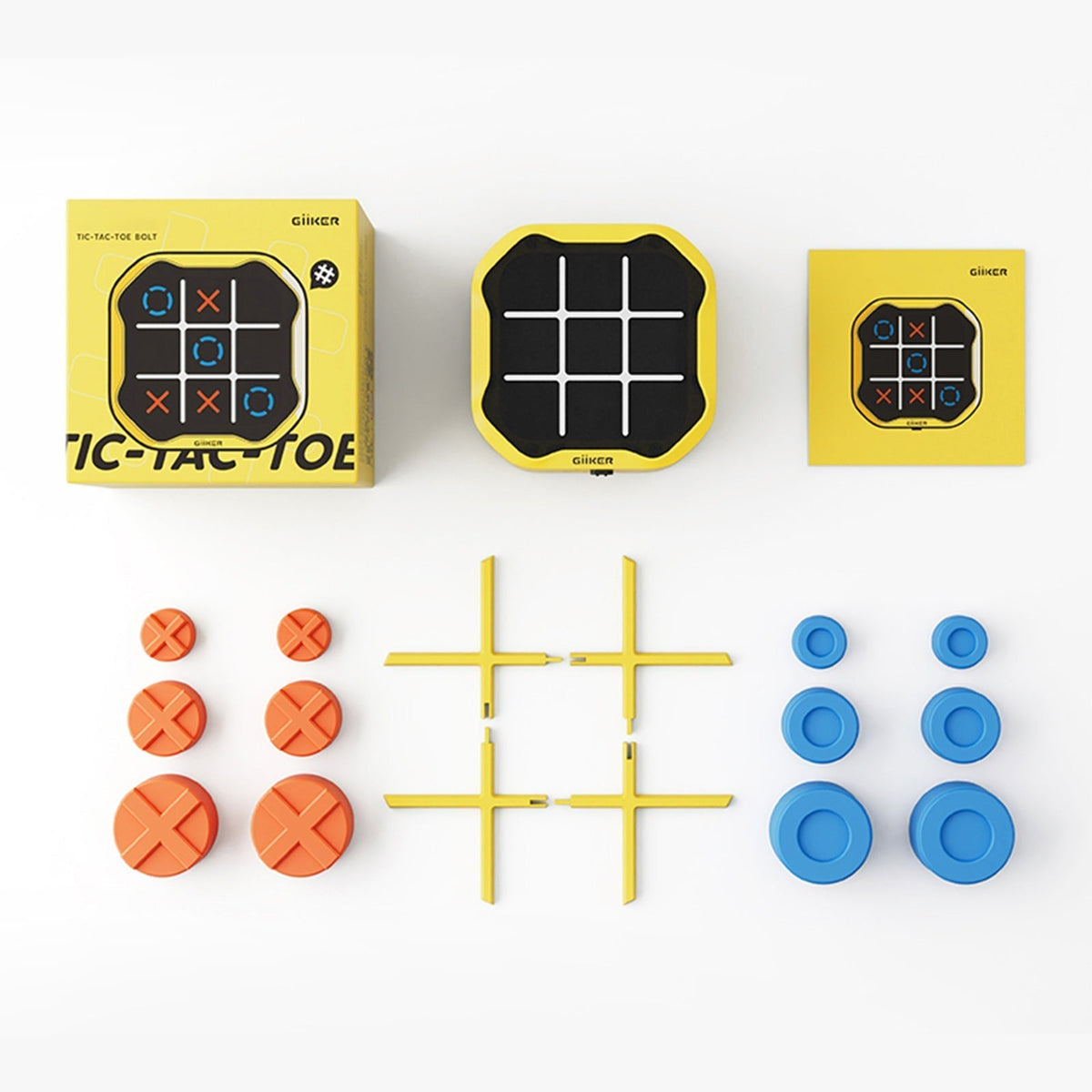 GameMaster - The Ultimate Tic Tac Toe Play Set for Family Game Night
