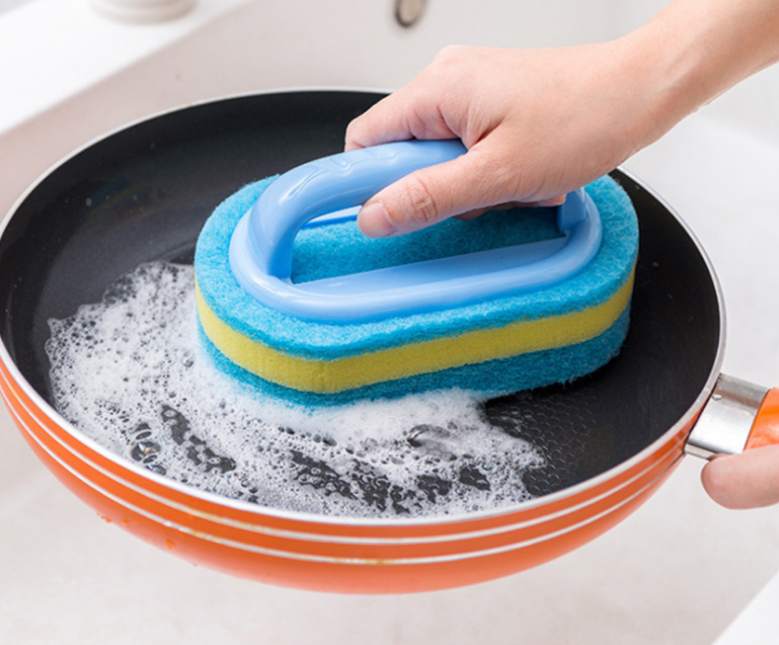 CleanMaster Sponge - Premium Deep-Cleaning Scrub Sponge