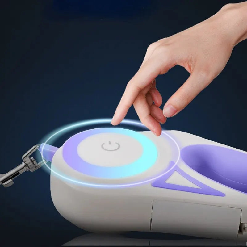 Hordane - Built-In LED Retractable Dog Leash