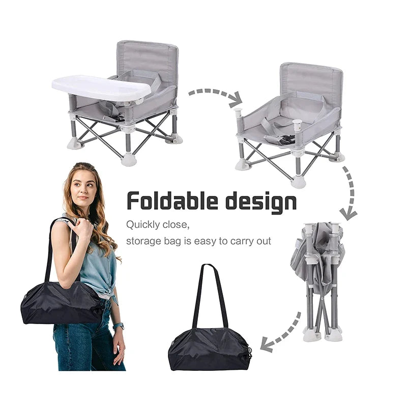 Blaxton - Compact Folding High Chair for Kids