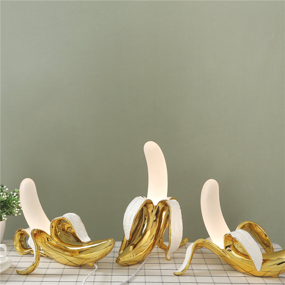 Banana Lights Table Lamp - Elegant Art Deco Accent Light