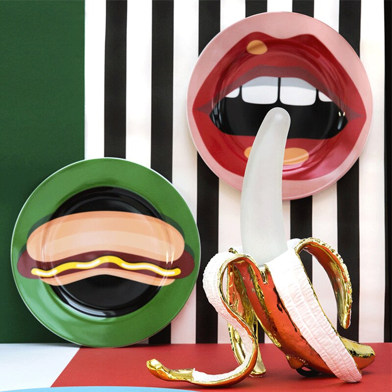 Banana Lights Table Lamp - Elegant Art Deco Accent Light