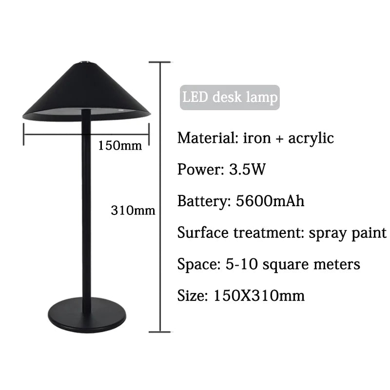 GoLumina - Wireless Adjustable Desk Lamp