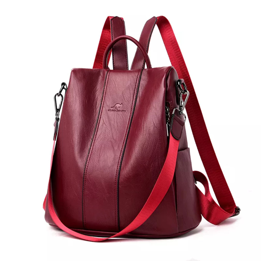 JessieGuard - Spacious Anti-Theft Backpack with Vintage Style
