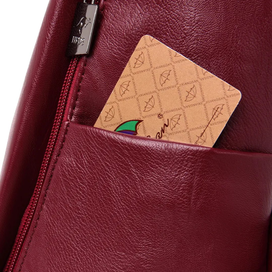 JessieGuard - Spacious Anti-Theft Backpack with Vintage Style
