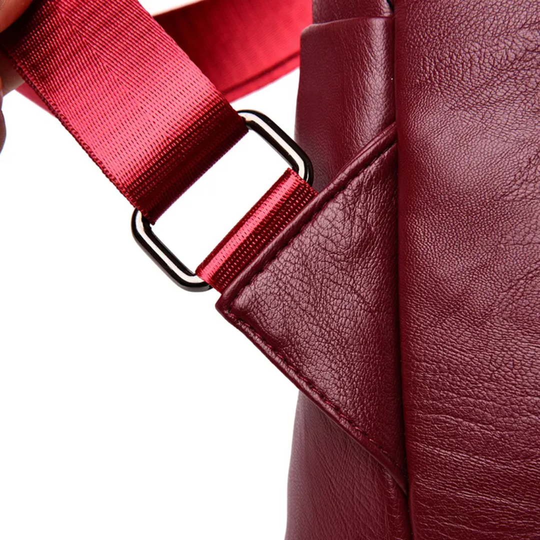JessieGuard - Spacious Anti-Theft Backpack with Vintage Style