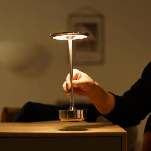 GlowBeam - Stylish Wireless Rechargeable Table Lamp
