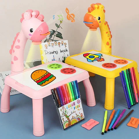 DinoSketch Board - Creative Drawing Board with 12-Piece Set