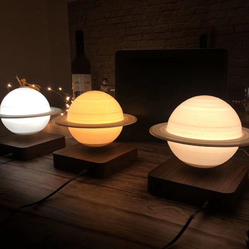 SaturnGlow - Magnetic Levitating Saturn Lamp