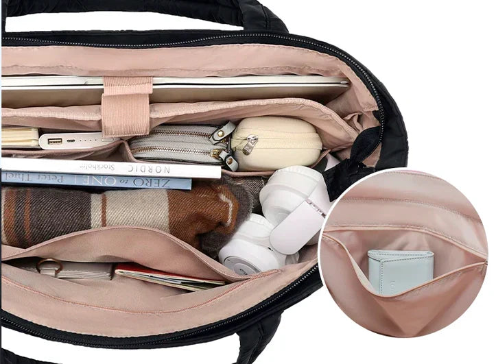 TrendFlex Backpack - Stylish Puffer Backpack for Everyday Use