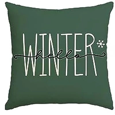 Rondura - Cozy Winter Tree Print Cushion Cover