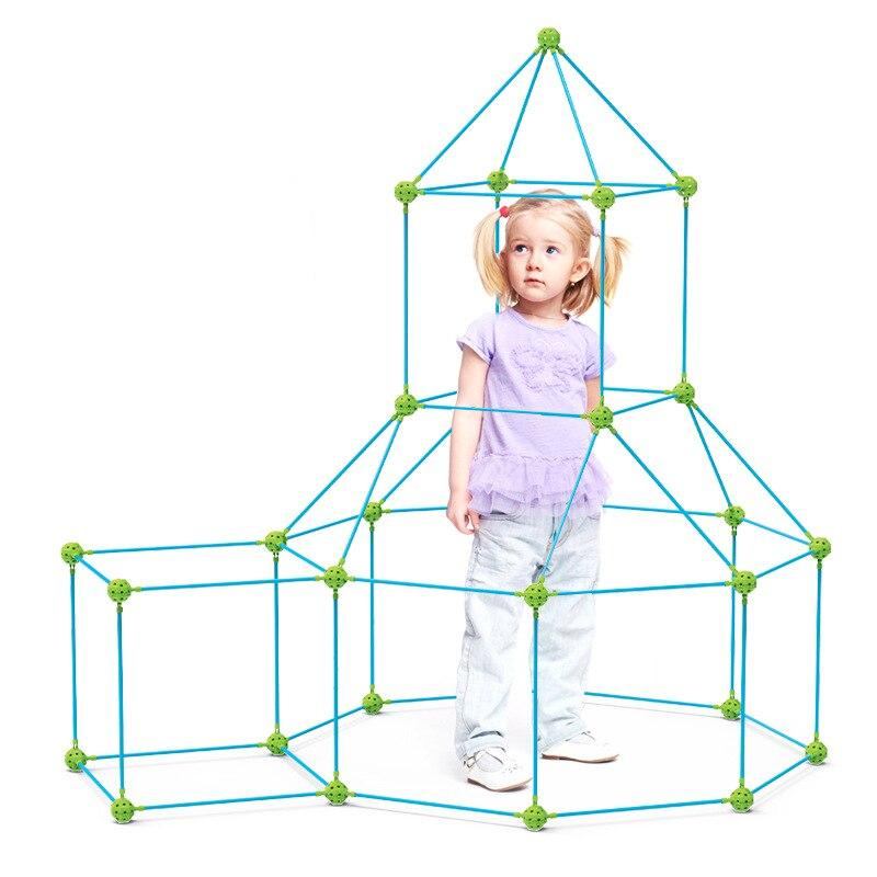 BuildMaster Kit - Complete Fort and Tent Building Set for Kids