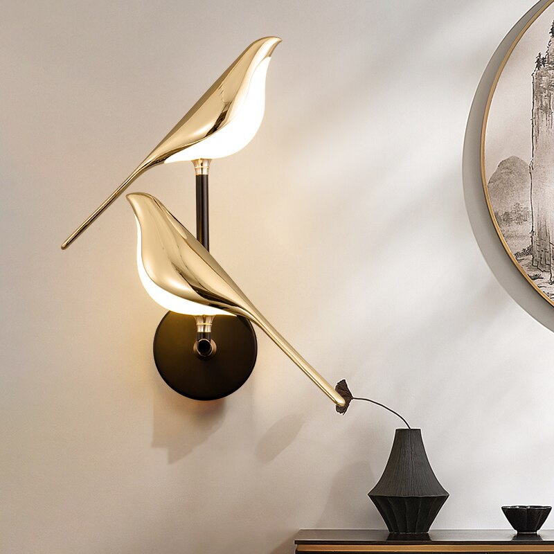 LarkPerch - LED Bird Silhouette Wall Lamp
