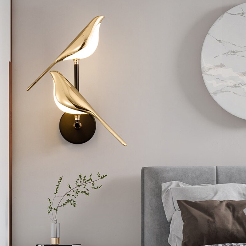 LarkPerch - LED Bird Silhouette Wall Lamp