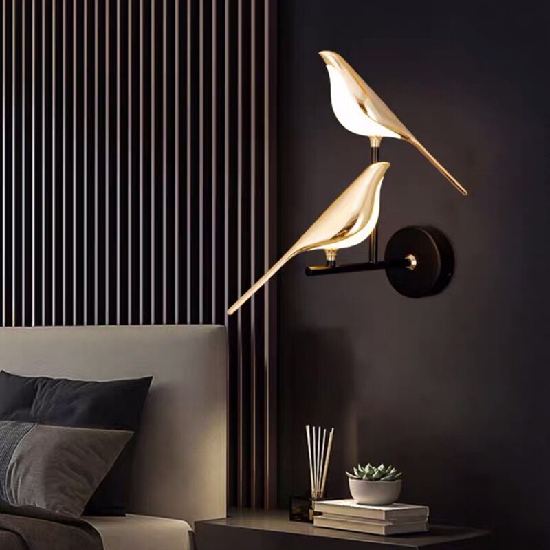 LarkPerch - LED Bird Silhouette Wall Lamp