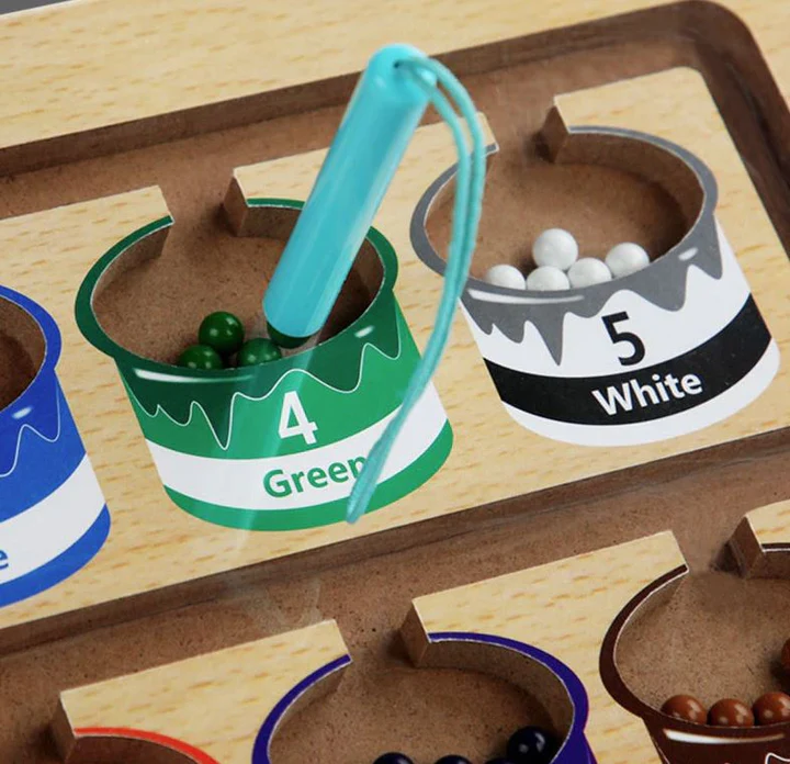 MagneticMaze - Magnetic Learning Maze for Kids