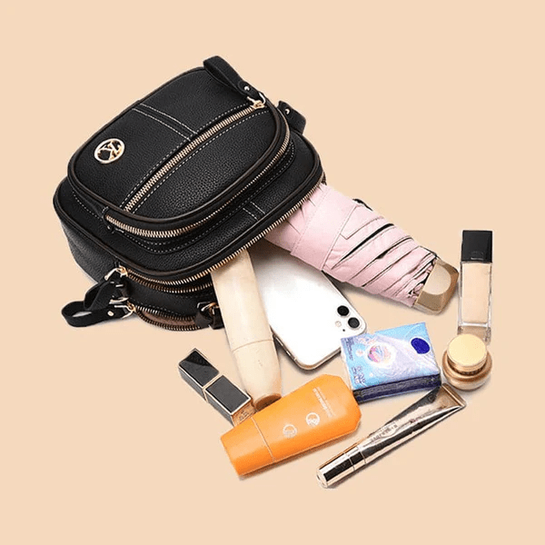 TimelessCharm - Elegant Leather Crossbody Bag for Everyday Wear