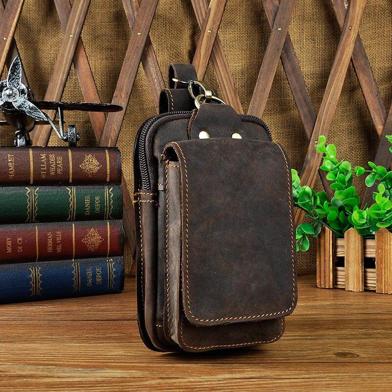 EliteGuard - Premium Leather Waist Bag for Men