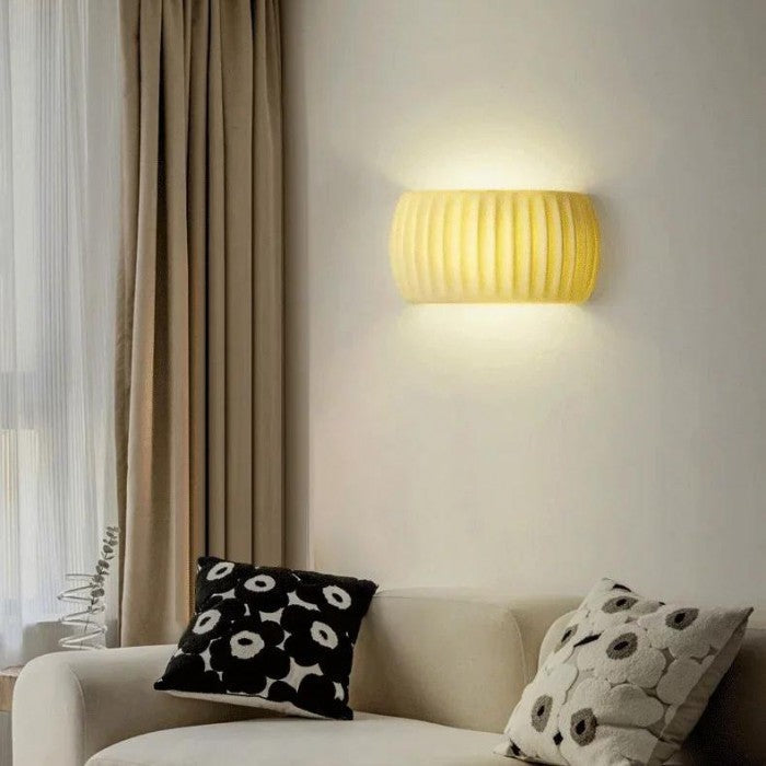 Voko Trail - Modern Ribbed Wall Sconce