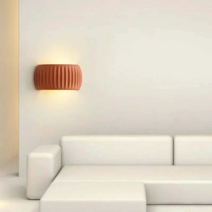 Voko Trail - Modern Ribbed Wall Sconce
