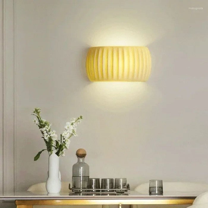 Voko Trail - Modern Ribbed Wall Sconce
