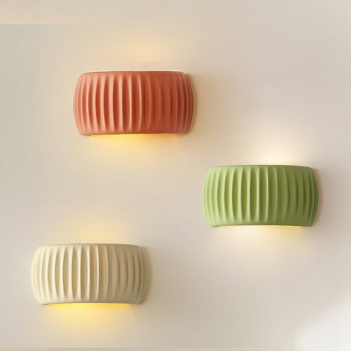 Voko Trail - Modern Ribbed Wall Sconce