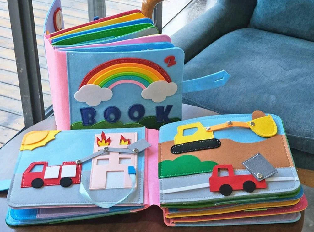 AdventureTales - Creative Montessori Felt Storybook