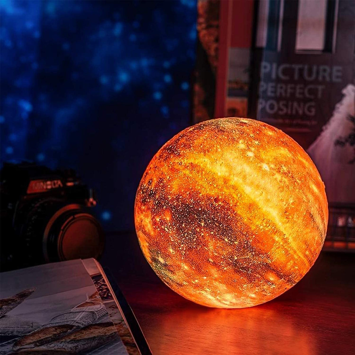 Rombeck - Rechargeable Star Projector Night Light