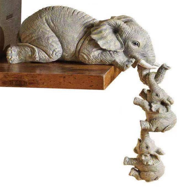 ElephantCharm Decor - Unique Elephant Figurine for Your Home