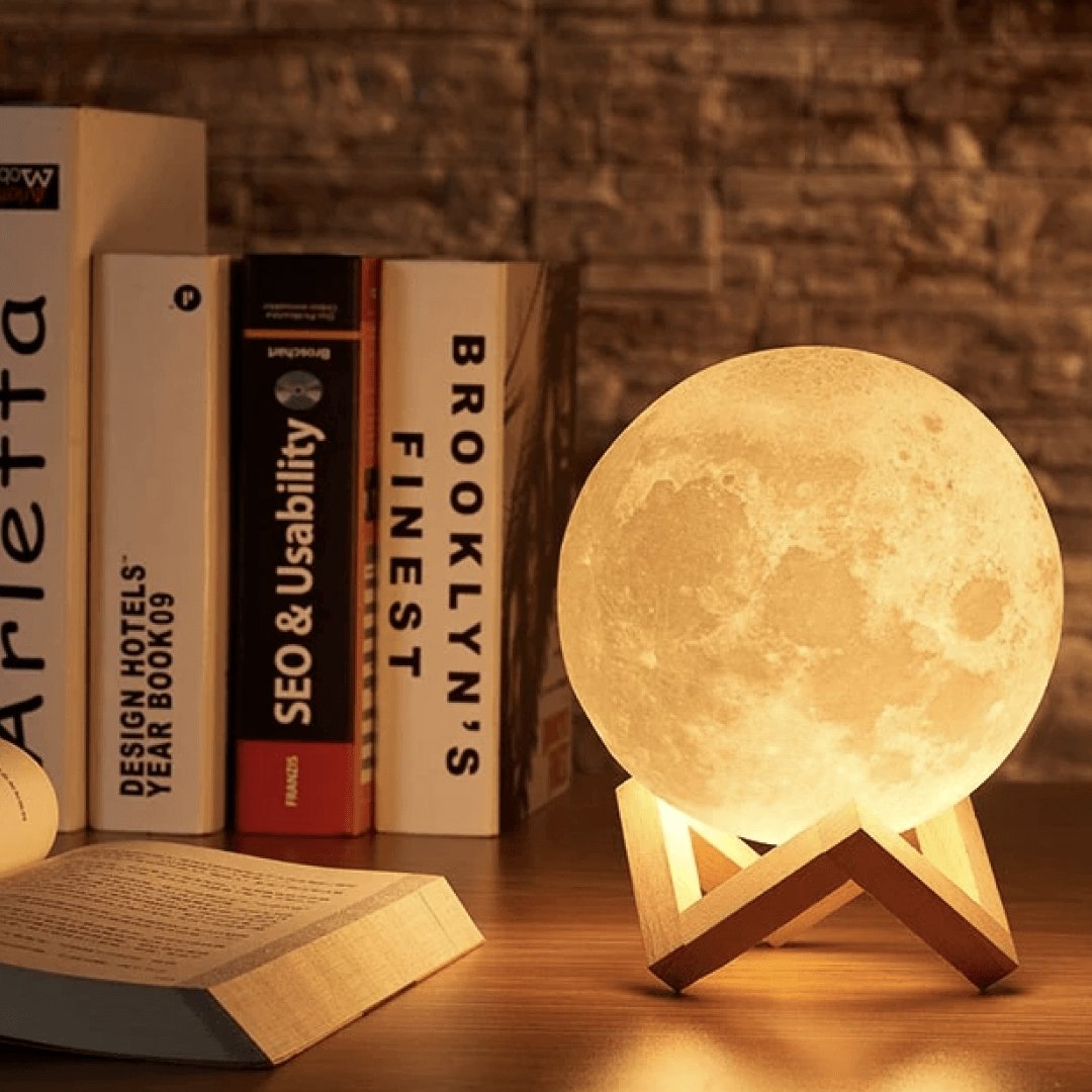 ValoLuna - Wireless Touch-Control 3D Moon Lamp
