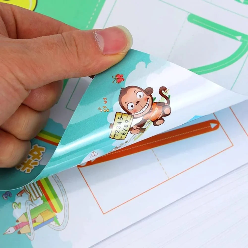 Pembra Reach - Reusable Writing Practice Workbook For Kids