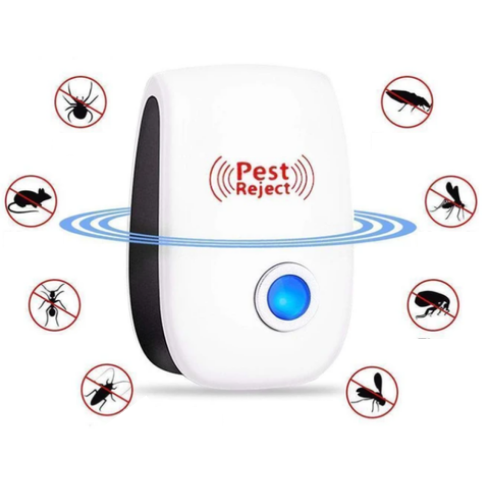 PestGuard Pro - Effective Ultrasonic Pest Repeller (Buy 1, Get 1 Free)