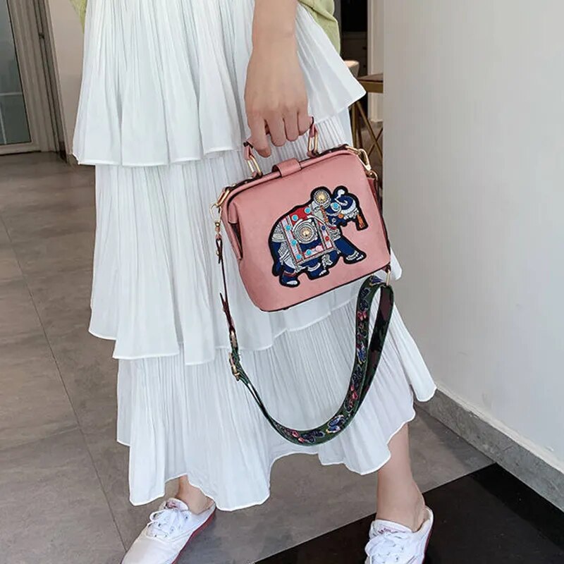 RoxyBag - A Luxe Crossbody Bag with Unique Embroidered Style