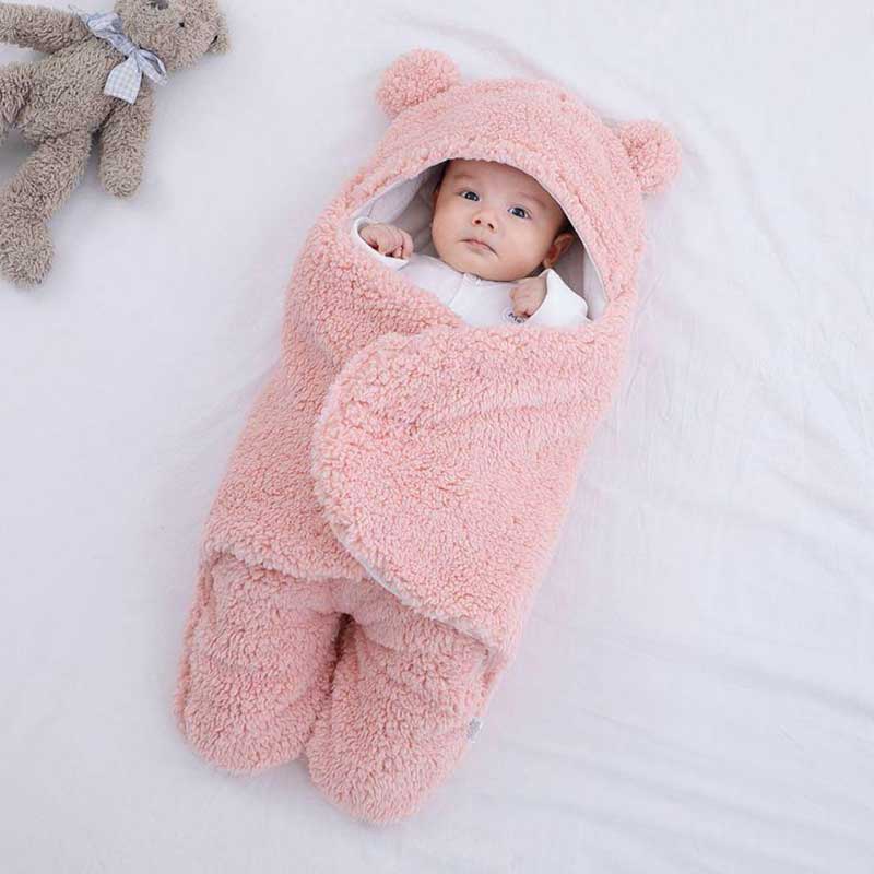 CosyCub - Soft Fleece Wrap Sleep Sack for Babies