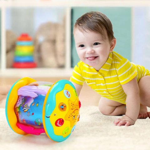 TwinkleDrum - Light-Up Baby Drum for Sensory Play