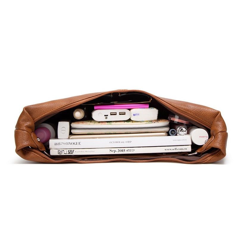 LeatherEase Bag - Luxe Leather Shoulder Bag for Everyday Wear