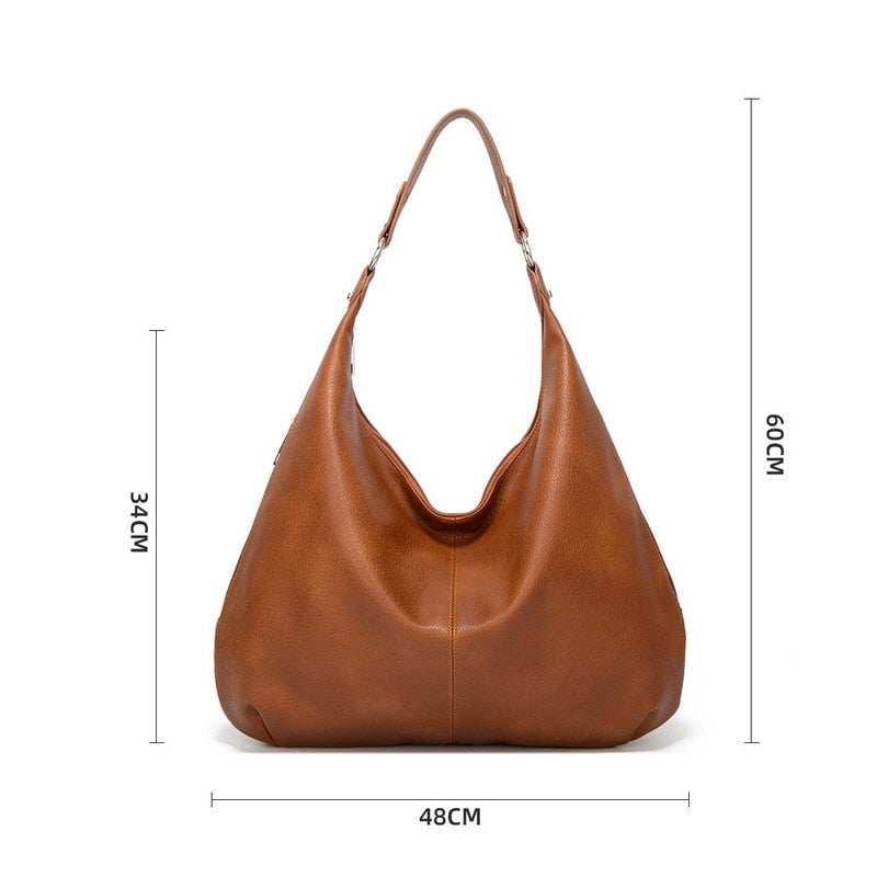 LeatherEase Bag - Luxe Leather Shoulder Bag for Everyday Wear