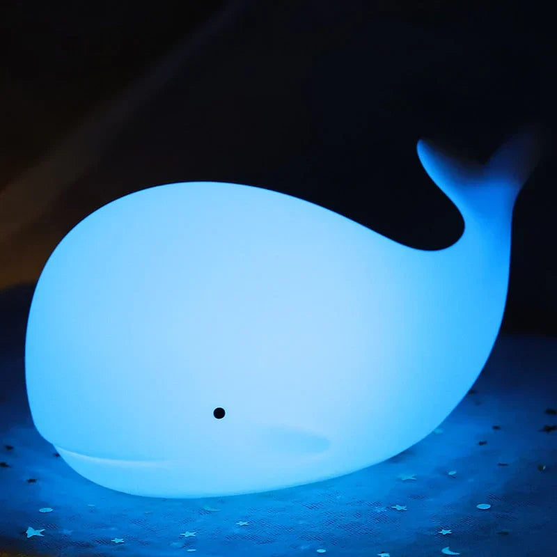 GlowWhale - Enchanting Color-Changing Whale Night Light