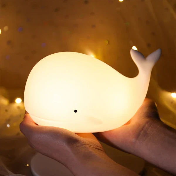 GlowWhale - Enchanting Color-Changing Whale Night Light