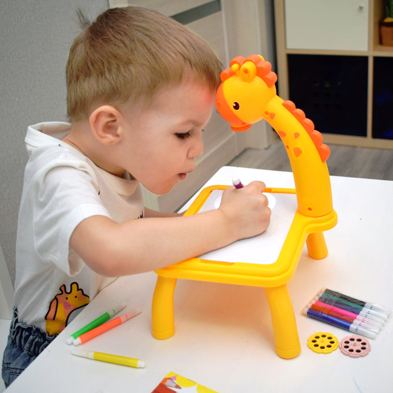 DinoSketch Board - Creative Drawing Board with 12-Piece Set