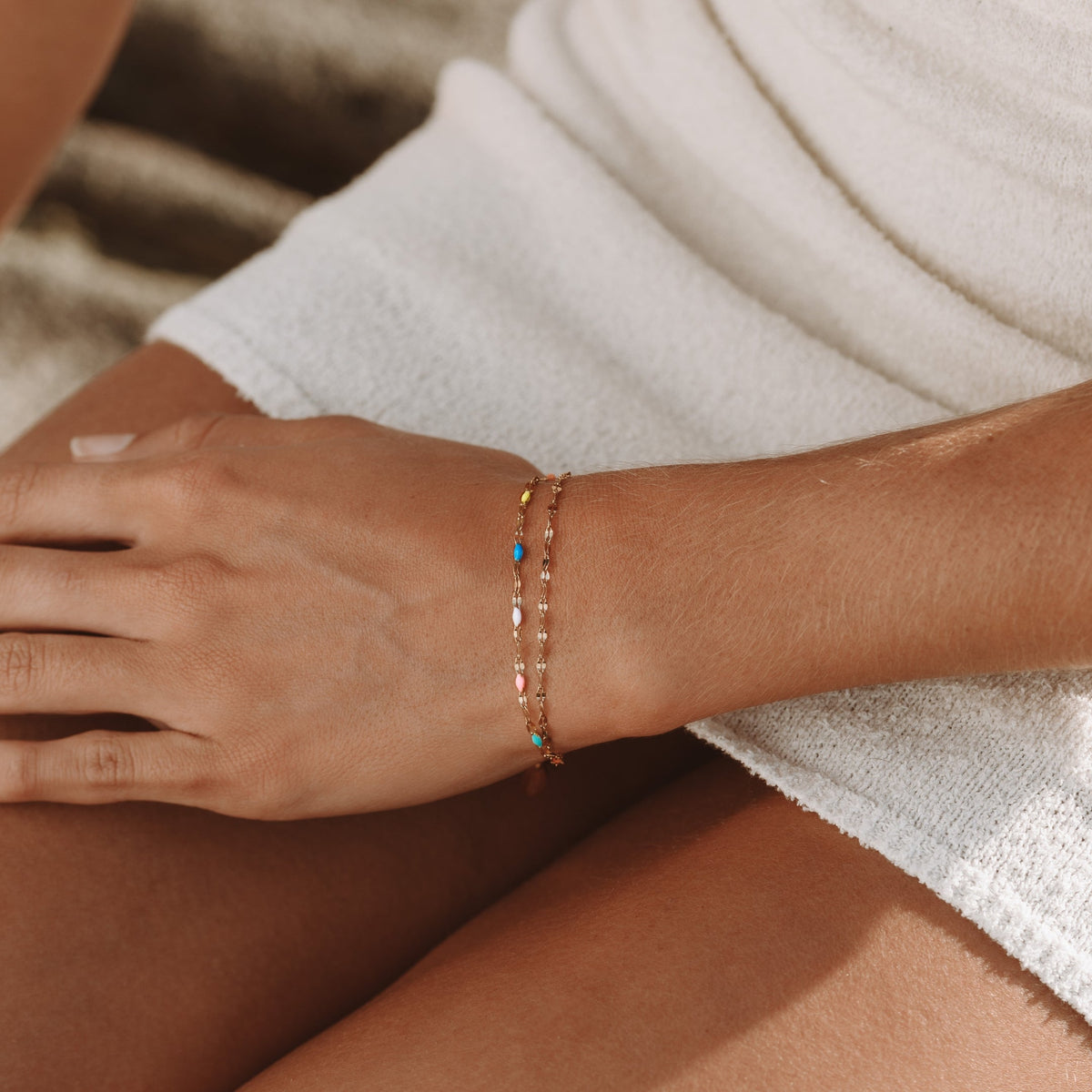 Ruvellyn - Rainbow Dainty Bracelet